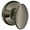 Antique Pewter, variant on Schlage F10-Sie Siena Passage Door Knob Set - Brass
