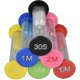 thumbnail image 2 of Minuterie de sable 6 pices sablier color 10 minutes/5 minutes/3 minutes/2 minutes/1 minute/30 sec, 2 of 5