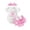 Pink, variant on Infant Baby Girl Clothes Newborn Summer Outfits Cute Romper Shorts Set Plaid Girl Clothes with Headband 3M 6M 9M Pink,0-3 Months