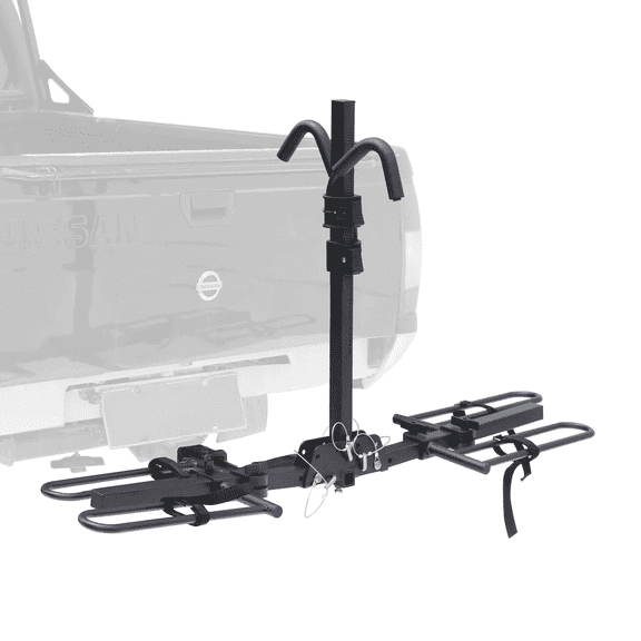 Uriah Products Platform Hitch Bike Rack, Alloy Steel, 2 Bikes, 80 lb Capacity, Fits 1.25" & 2" Receivers for Cars, SUVs, Trucks & RVs