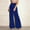 Sequin Pants-Blue, variant on Sequin Pants Women Wide Leg Sparkling Elastic High Waisted Loose Pant Holiday Bling Glitter Dance Pant Casual Long Trouser
