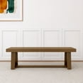 thumbnail image 2 of Plank+Beam  60" Classic Solid Wood Dining Bench, Bench for Dining Table, 2 of 7