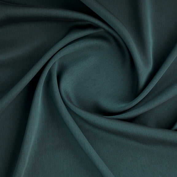 Zelouf Iridescent Chiffon , Sewing, DIY, Crafts Fabric by the Yard, Teal/black, 3 Yard