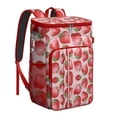 thumbnail image 1 of Sac à Dos Glacière aux Baies Rouges Fruitées - Sac à Lunch Isolé Étanche de 20 L pour le Collège, la Randonnée et les Road Trips, Léger et Durable, 1 of 4