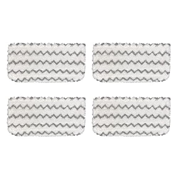 4 Pack Shark Steam Mop S1000 S1000A S1000C S1000WM S1001C Pads Set Washable Replacement Microfiber Mop Pads…