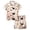 Light Pink, variant on Weebloom Halloween Toddler Girls' Pajama Sets Outfits 2 Piece Set Short Sleeve Button Down Shirt And Shorts Casual Elastic Waist Sleepwear Nightwear Pjs Loungewear Blue 2-3 Years
