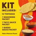 thumbnail image 4 of Old El Paso Mexican Pizza Kit with Queso Sauce, Easy Meal Prep, 12 Ct, 10.66 oz, 4 of 14