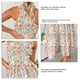thumbnail image 5 of Vestido largo floral de un solo hombro para fiestas de verano, bodas en la playa y vacaciones Encanto bohemio, 5 of 6