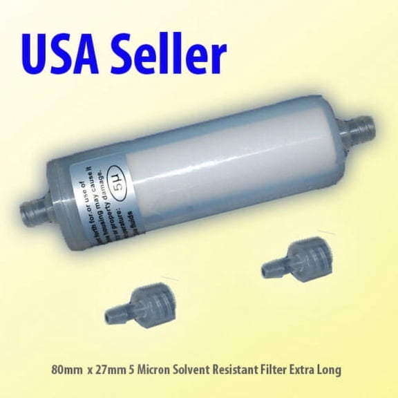 Pack 2 5µm 80mm XL Solvent Ink Filter Large Format Printer Mimaki Roland