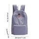 thumbnail image 3 of Mochila de Viaje Plegable, Mochila Ligera para el Día, Mochila de Senderismo con Gran Capacidad, 41x28.5 cm, Material de Poliéster para Actividades al Aire Libre, 3 of 6