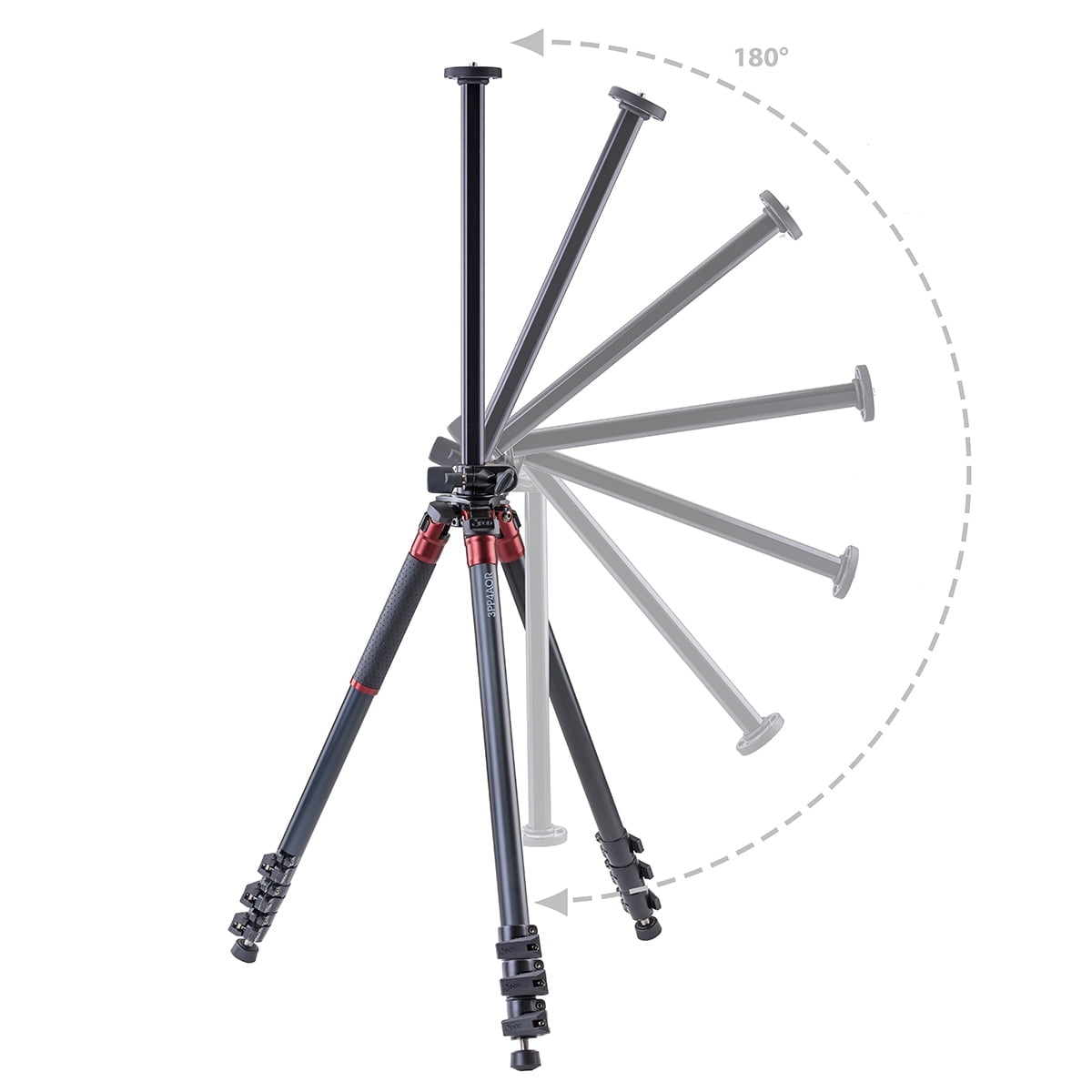 3Pod Orbit 4-Section Aluminum Tripod for Photo and Video Cameras, Bubble Level