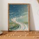 thumbnail image 3 of Hogar y jardín, Murales, Pintura de perlas de bricolaje, Pintura decorativa de diamantes de viento hecha a mano, pintura decorativa, 3 of 8