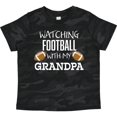 thumbnail image 3 of Inktastic Watching Football with My Grandpa Boys or Girls Toddler T-Shirt, 3 of 5