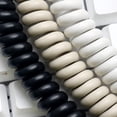thumbnail image 3 of BESTYASH Coiling Keyboard Cable 1Set Fast Data Transmission Coiled Tube ABS White, 3 of 8