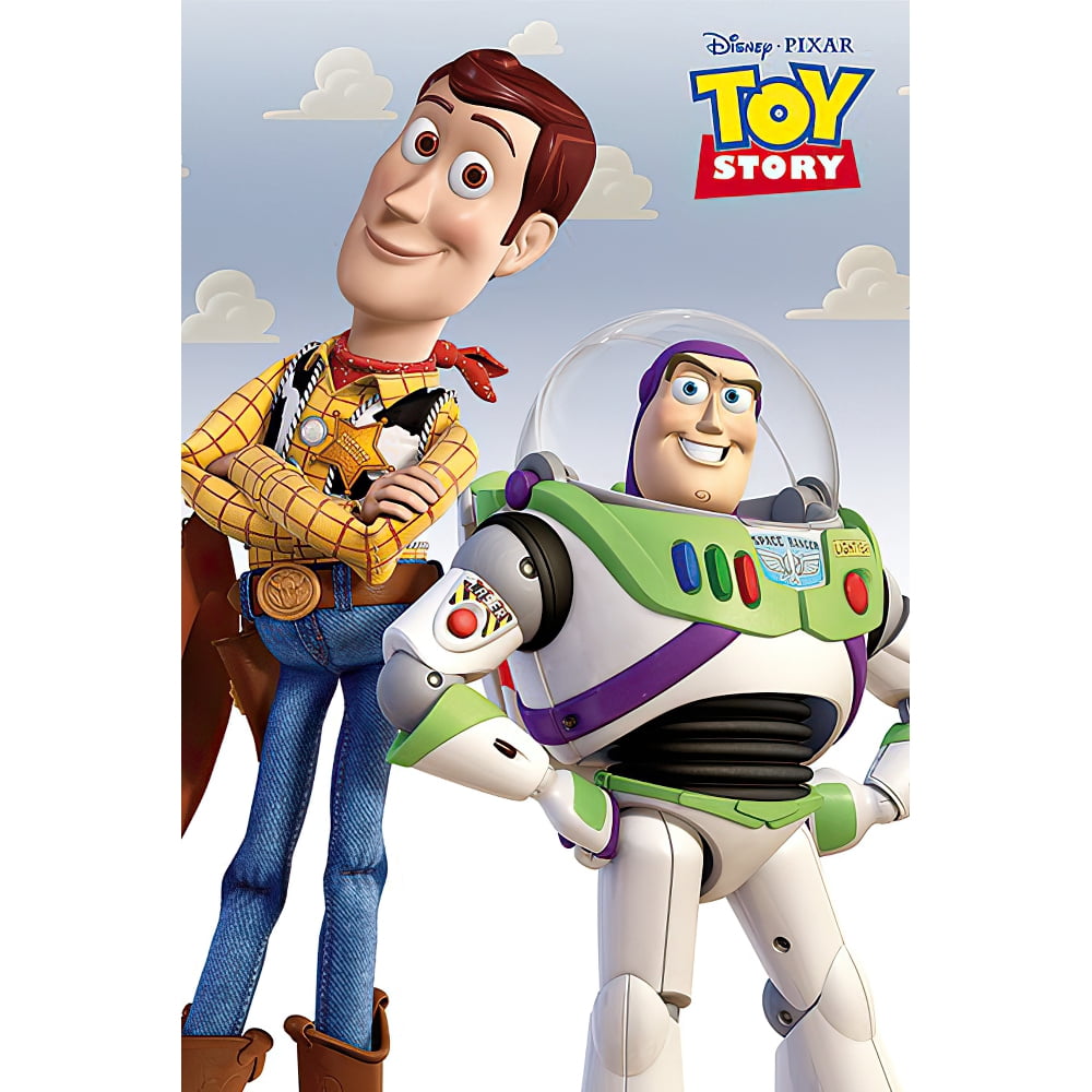 Toy Story - Disney / Pixar Movie Poster / Print (Buzz Lightyear & Woody
