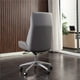 thumbnail image 3 of lounge High Back Bentwood Swivel Office Computer Chair Micro Fiber Leather Home Meeting Leather Chair nordic Office Furniture HY My Lux Decor Round, 3 of 11