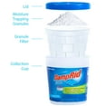DampRid Refillable Moisture Absorber, 10.5 oz., 2 Pack, Fragrance Free