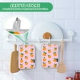 thumbnail image 4 of Yayeee Pot Holders Kitchen Heat Resistant with Pocket 7"x9.8" Cotton Oven Cooking Hot Pads, Cartoon Oranges, 4 of 7