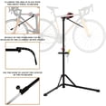 thumbnail image 3 of Stanz (TM) Support de Réparation de Vélo Ajustable pour Vélo Électrique, Vélo de Montagne et Vélo de Route, Pneu Grand - Inclut un Plateau à Outils - Capacité de 55 LBS, 3 of 8