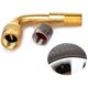 thumbnail image 2 of Adaptador de extensión de válvula de neumático de 90 grados, 4 piezas, extensores universales para coche, motocicleta, bicicleta y scooter., 2 of 7