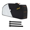 thumbnail image 3 of Almencla Bicycle Front Tube Pouch Cycling Pack Trip Keys Phone Bike Frame Storage Bag White, 3 of 8