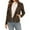Brown, variant on BXINGOHAI Coats for Women Fall Biker Moto Jacket Fashion Long Sleeve Zipper Tops Casual Outdoor Outerwear With Pockets Today Black,L