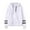 White, variant on ALLLIST Casual Hoodies for Teen Girls Long Sleeve Loose White Pullover Casual Plain Sweatshirtfor Women