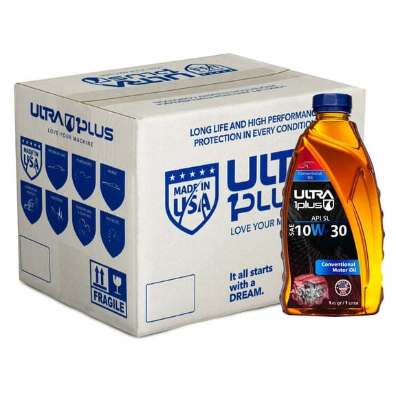 Ultra1Plus SAE 10W-30 Conventional Motor Oil API SL | 12 Liters