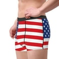 thumbnail image 2 of Fotbe America Flags3 Calzoncillos Tipo Boxer con Bolsa de Soporte Total para Hombre, X-Temp Fresco, Transpirable y de Secado Rápido-Small, 2 of 5