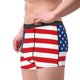 thumbnail image 2 of Balery America Flags3 Calzoncillos bóxer para hombre, ropa interior de algodón suave y transpirable con cinturilla de nailon-Medium, 2 of 5