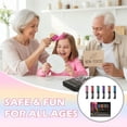 thumbnail image 4 of Festive Fun Washable Temporary Hair Color Combs 10-Color Set, Tangle-Free Instant Hair Chalk for Kids & Adults Birthday Party, Safe & Easy Diy Hair Dye Kit, 1-Pack, 4 of 7