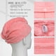 thumbnail image 3 of Paquete de 3 toallas de microfibra ultrasuaves para el cabello para mujer, toalla de secado rápido, toalla para secar el cabello de microfibra súper absorbente, diadema antiencrespamiento para, 3 of 5