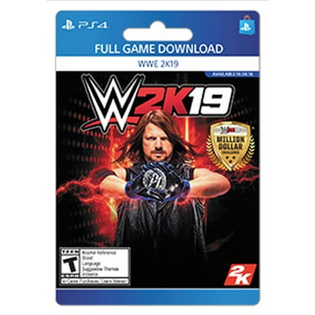 WWE 2K19, 2K, Playstation 4, [Digital Download] (Best Ps Vita Downloads)