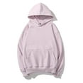 thumbnail image 4 of Men's Loose Solid Color Hoodie, 4 of 16