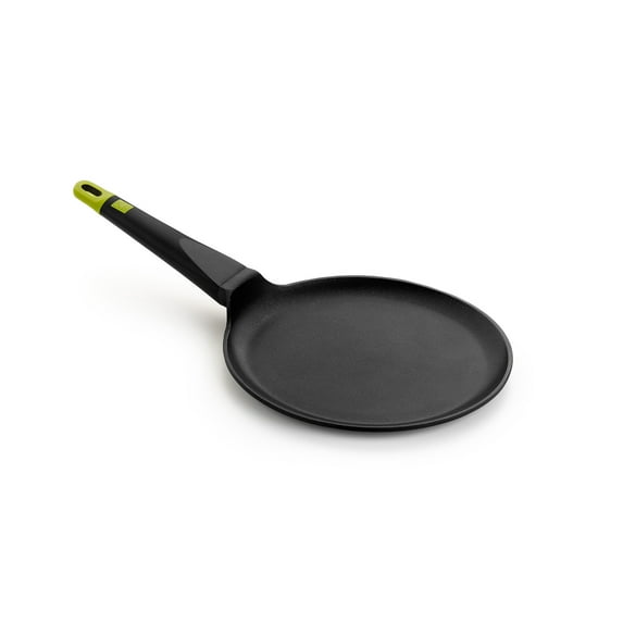 Brag Cast Aluminum Crepe Pan Foodie Non-Stick Pancake Pan 10.24" (26 cm) Frying Pan Cooking Pan for Omelette Dosa Pan