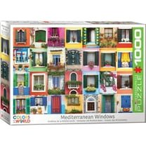 Mediterranean Windows 1000-Piece Puzzle