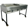 thumbnail image 2 of 65 in. Natural Gas/ Propane Commercial Carritos Taqueros Al Gusto Plancha Taco Carts 60000 BTU, 2 of 15