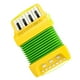 thumbnail image 1 of Acordeón de Piano Hugo 10 Teclas 8 Bajos Amarillo Juguete Musical, 1 of 10