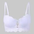 thumbnail image 2 of Sopiago Seamless Bra for Women Full Coverage Underwire Bras Plus Size Lifting Lace Bra for Heavy Breast White,XL, 2 of 7