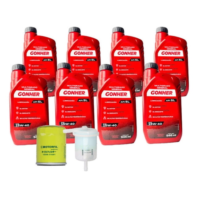 Kit De Afinacion Town Country 64-65 6.2l Gonher 15w40