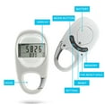 thumbnail image 6 of Gieenan 3D Fitness Pedometer Count Distance Induction Exercise Multi-function Counter, 6 of 7