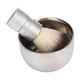 thumbnail image 2 of Juego de brochas de afeitar para hombres 2 en 1 de acero inoxidable versátil para el afeitado tradicional cerdas de nailon resistentes herramienta de, 2 of 9