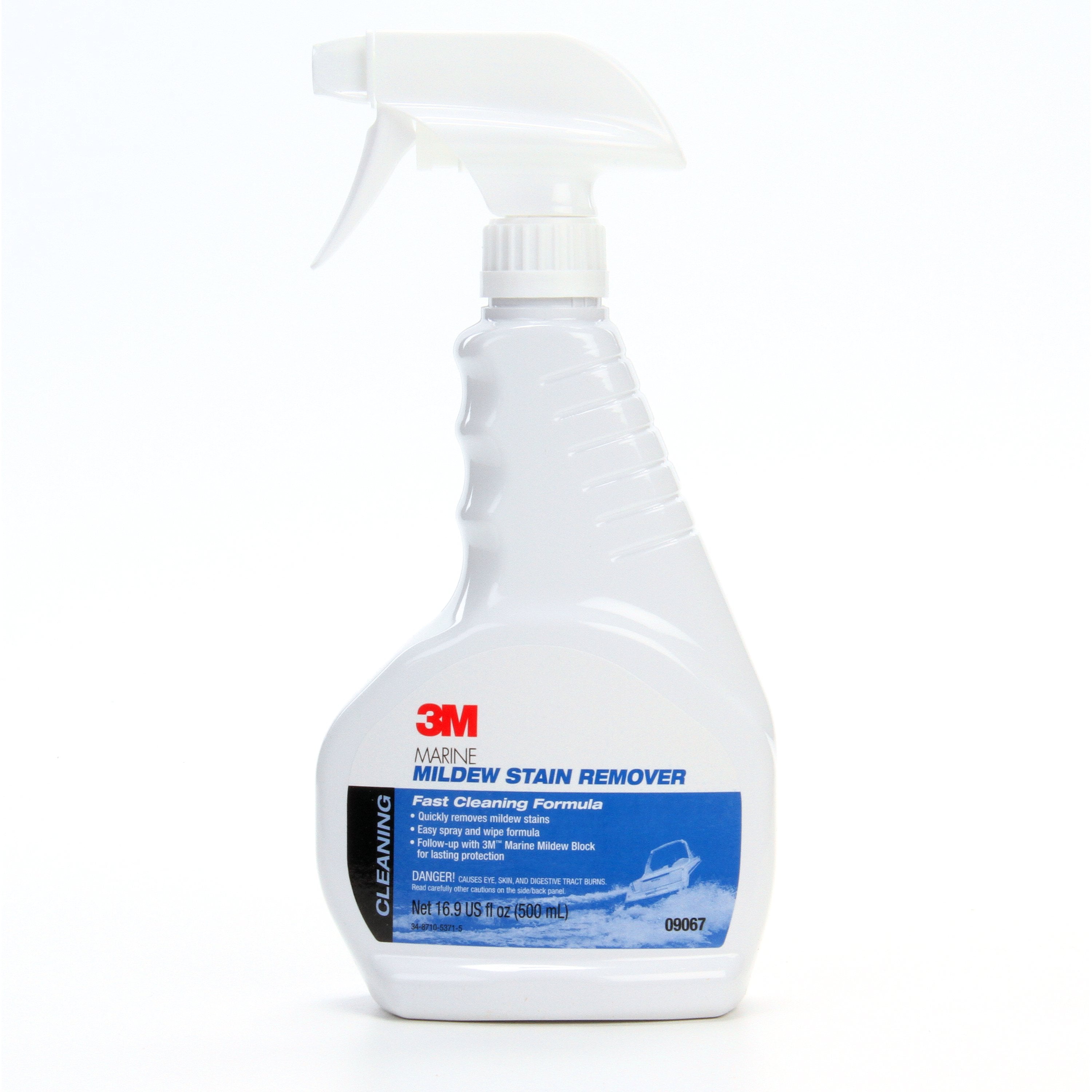 3M Marine Mildew Stain Remover, 09067, 16.9 fl. oz., 6 per case
