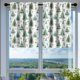 thumbnail image 5 of Cortinas Cortas con Estampado de Bosque Navideño para Cocina, Cortinas Parasol, Cortinas Divisorias, Cortinas Pequeñas, 5 of 6