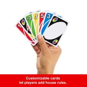 UNO Card Game for Kids, Adults & Family Game Night, Original UNO Game of Matching Colors & Numbers