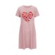 thumbnail image 4 of Camisón corto de mujer, vestido de largo medio con estampado de moda, camisón corto extragrande de mujer, camisón de manga corta con estampado de pecho a la moda, camisón de mujer, 4 of 6