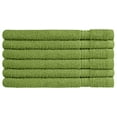 thumbnail image 6 of Beauty Threadz Towels 100 % Cotton Large Hand Towel Set - Multipurpose Bathroom Towels for Hand, Face, Gym, Salon and Spa (6 Pack, Jade Green - 16 x 28 Inches 400 GSM), 6 of 7