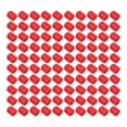 thumbnail image 2 of Tapa de extremo roja, 100 piezas Tapa de extremo Tapa de extremo Tapa de rosca de tornillo Acabado de lujo, 2 of 8