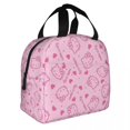 thumbnail image 2 of Bolsas de almuerzo con aislamiento de dibujos animados de Hello Kitty rosa, contenedor de comida a prueba de fugas, bolsa térmica, caja de almuerzo, bolsos escolares para comida al aire libre, 2 of 5