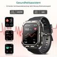 thumbnail image 3 of Smartwatch para Hombre con Función de Llamada Pantalla HD 1.83 Pulgadas IP68 Impermeable Monitor Sueño Presión 120+ Modos Deportivos, 3 of 5